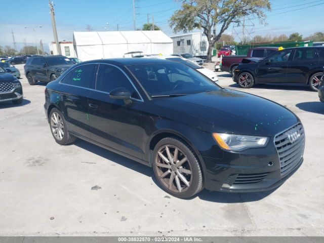 2015 Audi A3 1.8t Premium მანქანა იყიდება აუქციონზე, vin: WAUCCGFFXF1143904, აუქციონის ნომერი: 38832570