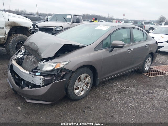 Honda Civic Lx 2014 19XFB2F54EE271824 Image 2