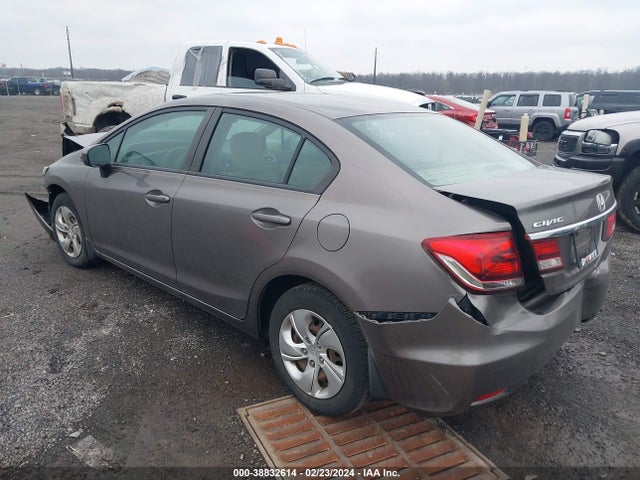 Honda Civic Lx 2014 19XFB2F54EE271824 Image 3