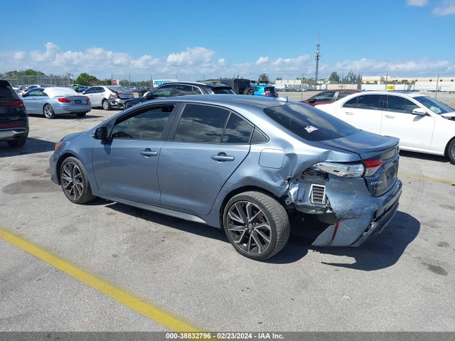 Toyota COROLLA SE 2021 JTDP4MCE5MJ074354 Image 3