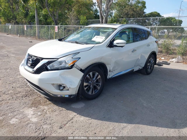 Nissan MURANO SL 2017 5N1AZ2MG5HN121212 Image 2