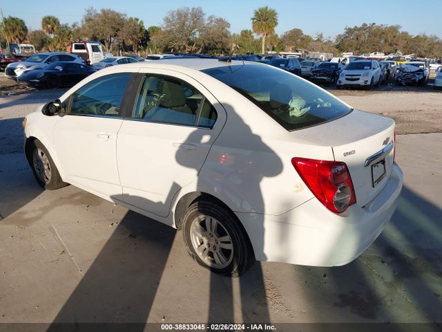 Chevrolet Sonic Lt Auto 2014 1G1JC5SH0E4159380 Image 3