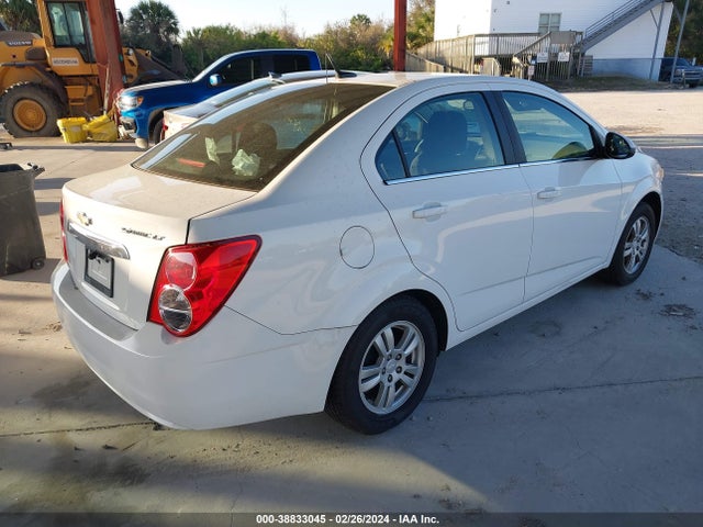 Chevrolet Sonic Lt Auto 2014 1G1JC5SH0E4159380 Image 4