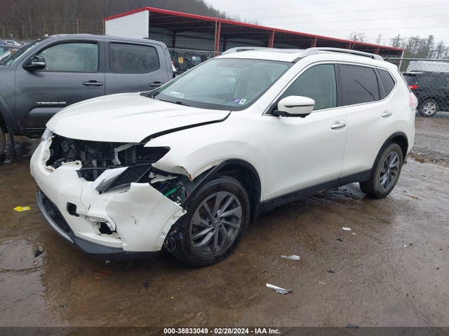 Nissan Rogue Sl 2016 5N1AT2MV4GC803671 Image 2