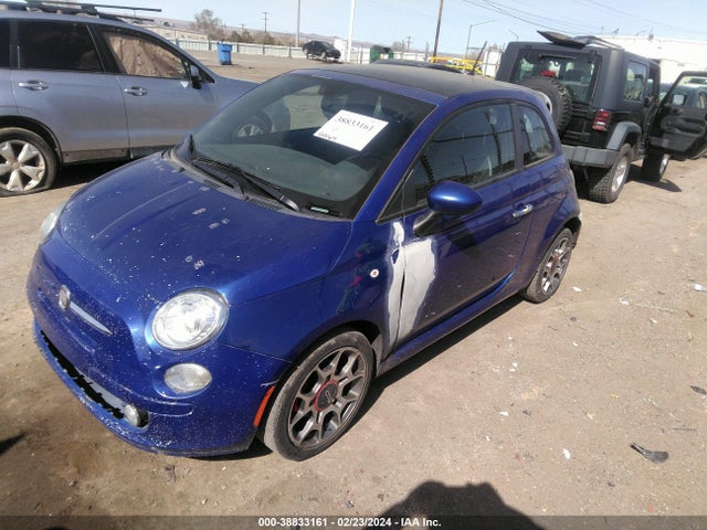 2012 FIAT 500 3C3CFFBR8CT340129 Photo 1
