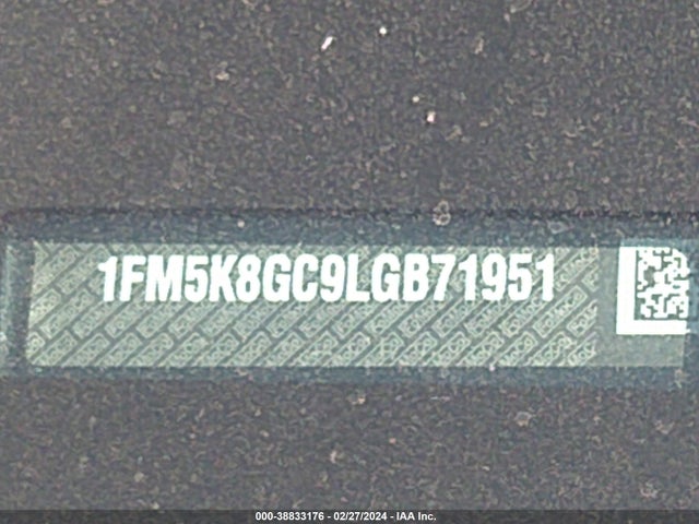 Ford Explorer St 2020 1FM5K8GC9LGB71951 Image 9