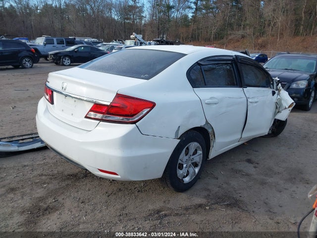 Honda Civic Lx 2014 19XFB2F52EE039593 Image 4