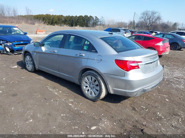 2013 Chrysler 200 Lx მანქანა იყიდება აუქციონზე, vin: 1C3CCBAB8DN734110, აუქციონის ნომერი: 38833651