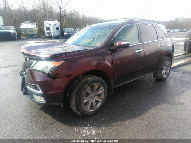 2010 ACURA MDX ADVANCE VIN: 2HNYD2H59AH519249