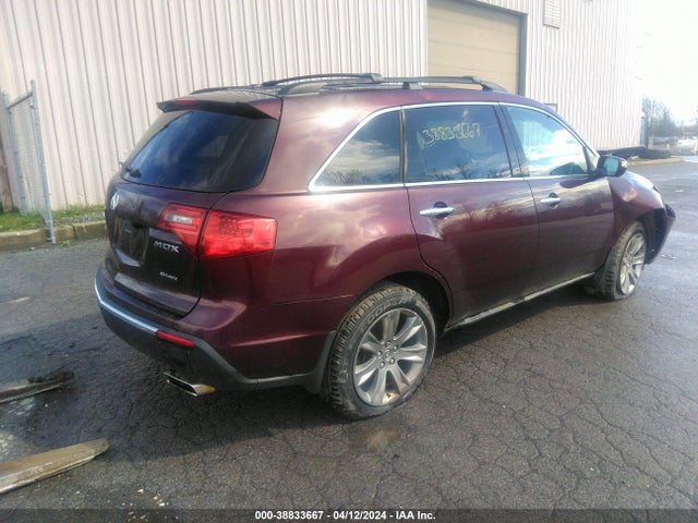2010 ACURA MDX ADVANCE VIN: 2HNYD2H59AH519249