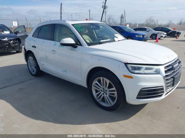 Продаж на аукціоні авто 2018 Audi Q5 2.0t Premium, vin: WA1BNAFY0J2013859, номер лоту: 38833679