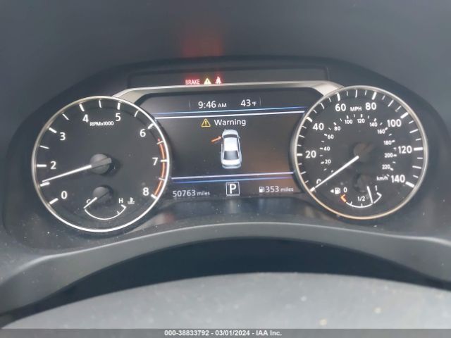 1N4BL4DV5NN382197 Nissan Altima Sv Fwd