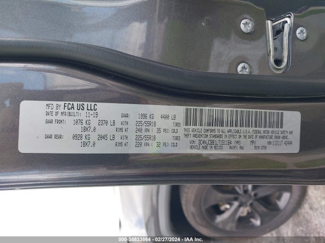 3C4NJCBB1LT151164 Jeep Compass Altitude Fwd