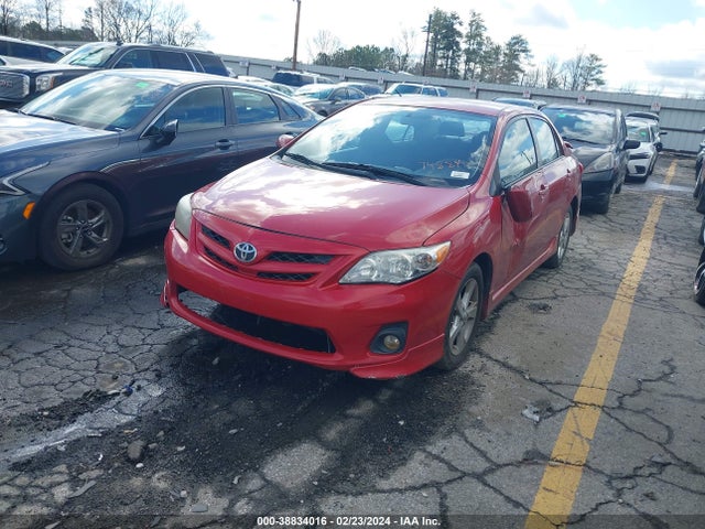 2011 Toyota Corolla S მანქანა იყიდება აუქციონზე, vin: 2T1BU4EEXBC748840, აუქციონის ნომერი: 38834016