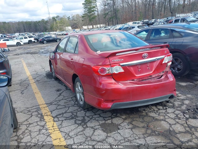 2011 Toyota Corolla S მანქანა იყიდება აუქციონზე, vin: 2T1BU4EEXBC748840, აუქციონის ნომერი: 38834016
