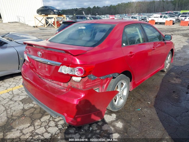 2011 Toyota Corolla S მანქანა იყიდება აუქციონზე, vin: 2T1BU4EEXBC748840, აუქციონის ნომერი: 38834016