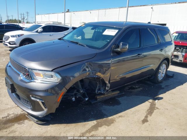 1C4RDHAG0MC761198 Dodge Durango Sxt Rwd