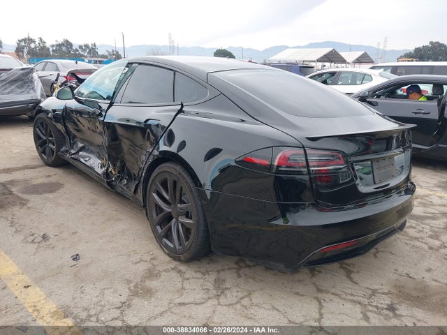 2022 TESLA MODEL S 5YJSA1E63NF482609 Photo 2