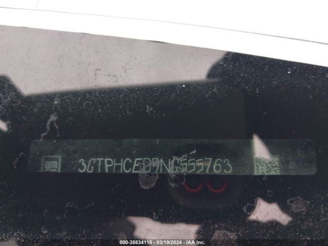 3GTPHCED9NG555763 GMC Sierra C1500 Elevation