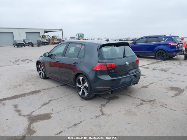 2016 VOLKSWAGEN GOLF GTI S 4-DOOR VIN: 3VW4T7AU2GM063298