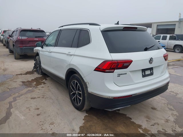 3VV3B7AX3MM134937 Volkswagen Tiguan 2.0t Se/2.0t Se R-line Black/2.0t Sel