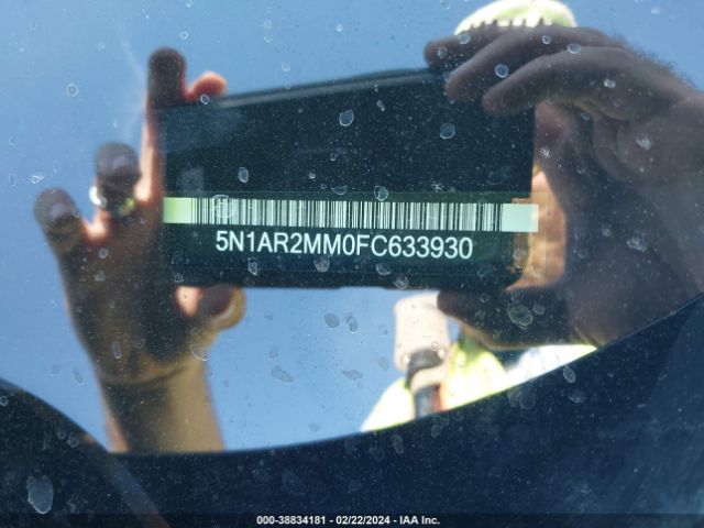 5N1AR2MM0FC633930 Nissan Pathfinder Sl