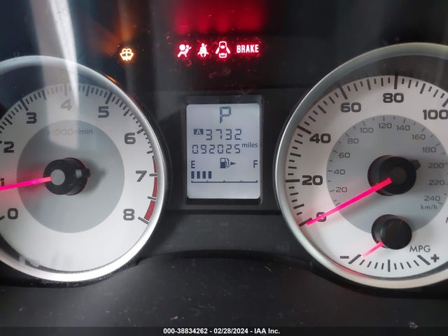 JF1GPAL6XE8299429 Subaru Impreza 2.0i Sport Premium