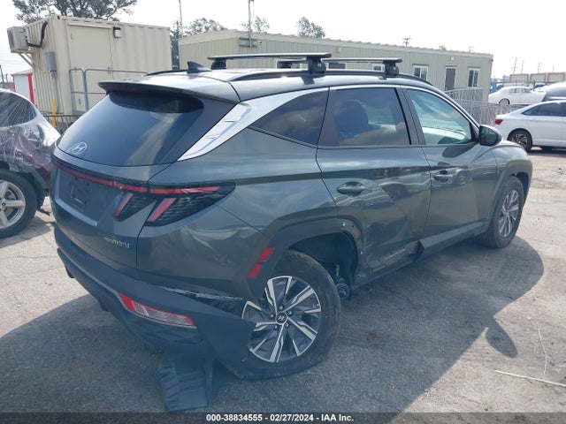 KM8JBCA12PU086109 Hyundai Tucson Hybrid Blue