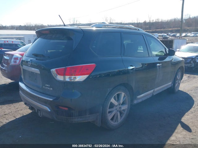 2014 NISSAN PATHFINDER PLATINUM VIN: 5N1AR2MM6EC698649