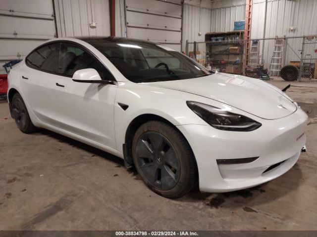 2023 Tesla Model 3 Long Range Dual Motor All-wheel Drive მანქანა იყიდება აუქციონზე, vin: 5YJ3E1EB3PF393034, აუქციონის ნომერი: 38834798