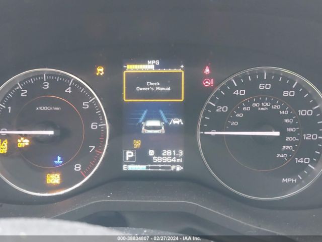 JF2GTANC0K8251234 Subaru Crosstrek 2.0i Limited