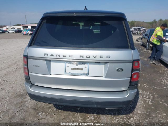 SALGS2SV8JA390086 Land Rover Range Rover 3.0l V6 Supercharged Hse