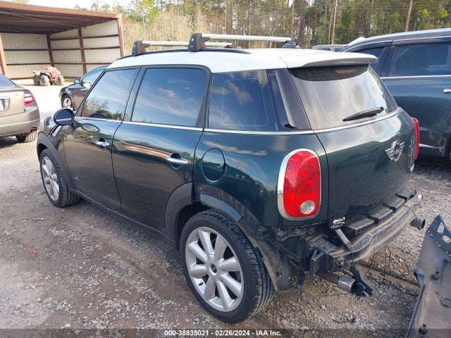 2012 MINI COOPER S COUNTRYMAN WMWZC5C56CWM11503 Photo 2