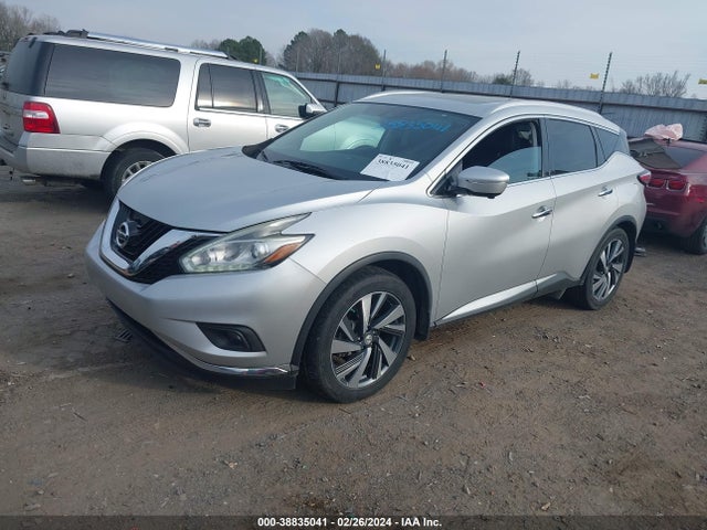 Nissan Murano Platinum 2015 5N1AZ2MG7FN203519 Image 2