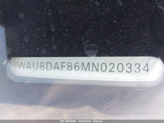 WAU8DAF86MN020334 Audi A8 L 55 Tfsi Quattro Tiptronic