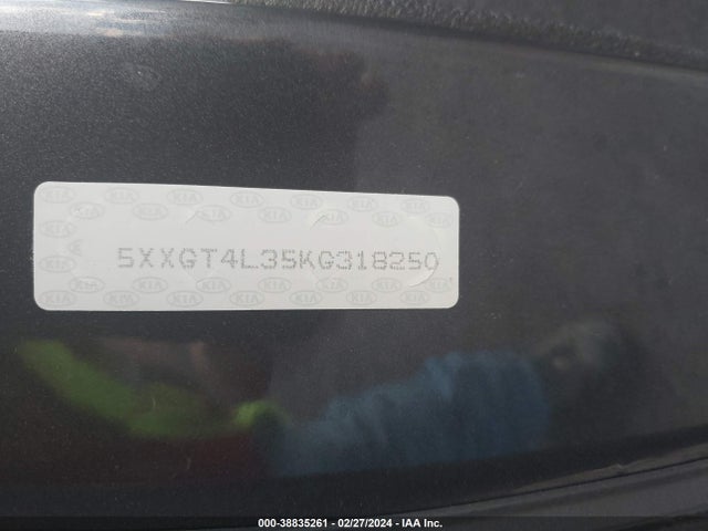 KIA Optima Lx 2019 5XXGT4L35KG318250 Image 9
