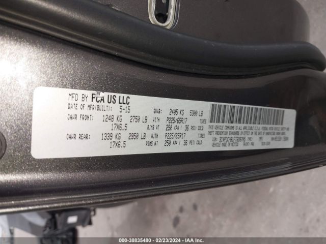 3C4PDCAB1FT699705 Dodge Journey American Value Pkg