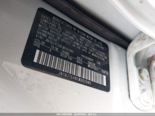 JN1BJ1CV8LW262985 Nissan Rogue Sport Sv Fwd Xtronic Cvt