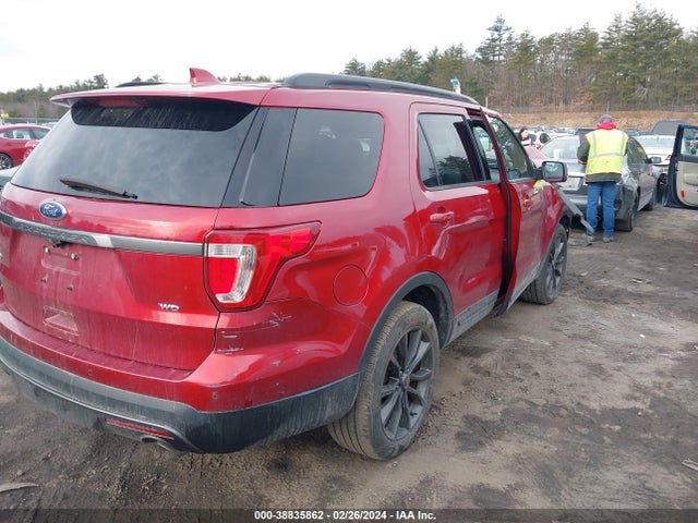 2017 FORD EXPLORER XLT VIN: 1FM5K8D81HGC28120