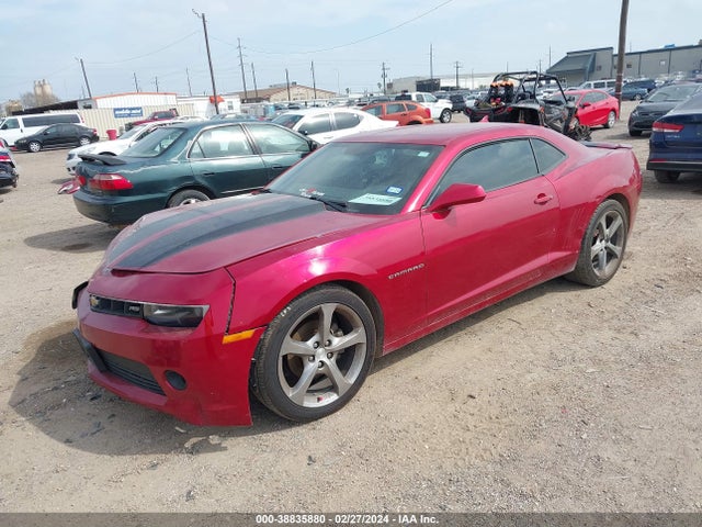 Chevrolet Camaro 1lt 2014 2G1FB1E33E9181405 Image 2