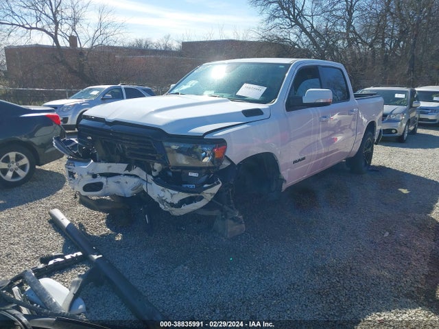 2020 RAM 1500 BIG HORN 4X4 5'7 BOX VIN: 1C6SRFFT2LN203781