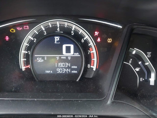 Honda Civic Lx 2016 19XFC2F54GE237091 Image 16
