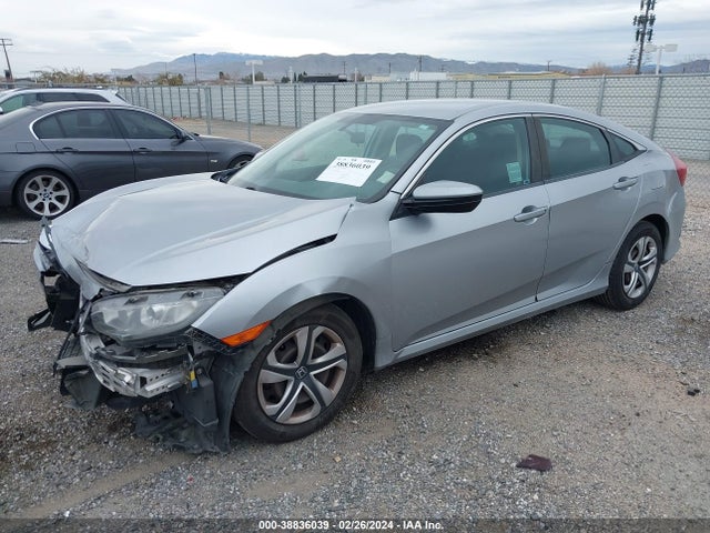 Honda Civic Lx 2016 19XFC2F54GE237091 Image 2