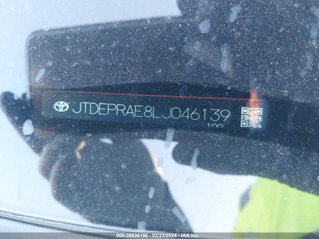 Toyota COROLLA LE 2020 JTDEPRAE8LJ046139 Image 9