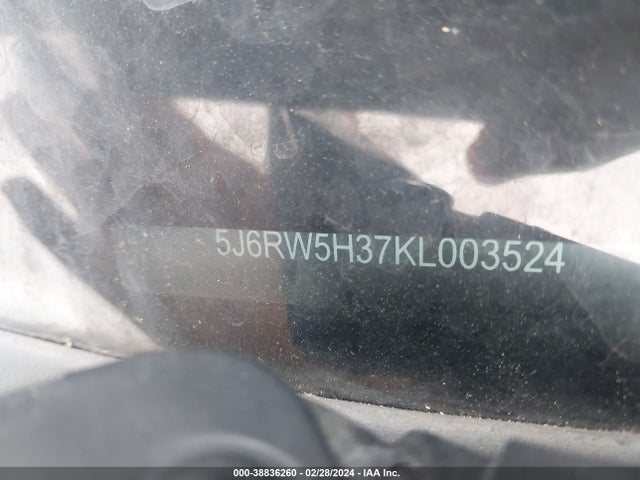 Honda CR-V LX 2019 5J6RW5H37KL003524 Image 9