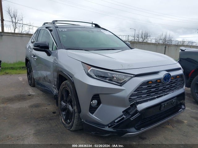 2021 TOYOTA RAV4 XSE HYBRID VIN: JTME6RFV2MD518136
