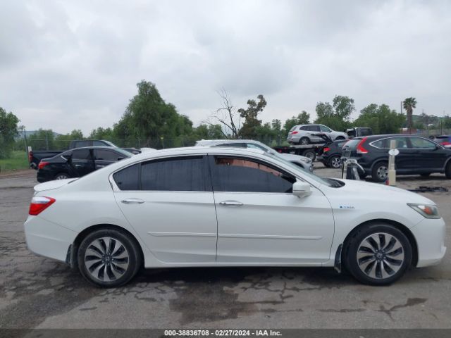 1HGCR6F53EA002255 Honda Accord Hybrid Ex-l