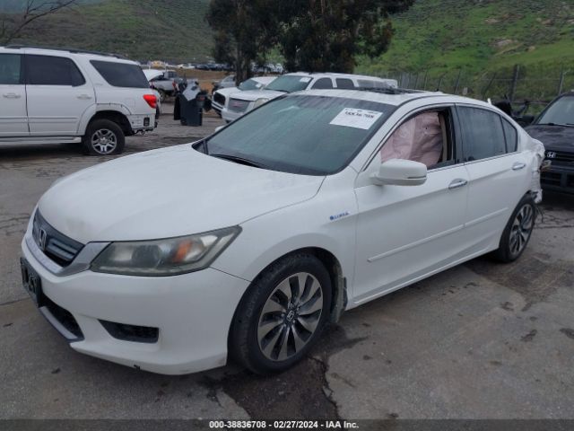 1HGCR6F53EA002255 Honda Accord Hybrid Ex-l