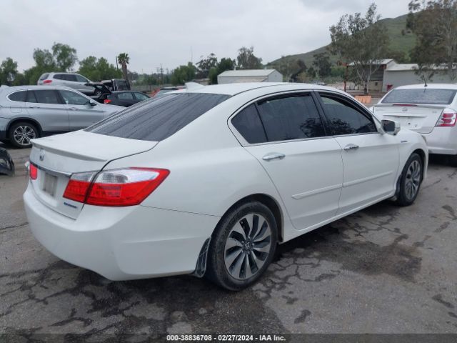 1HGCR6F53EA002255 Honda Accord Hybrid Ex-l