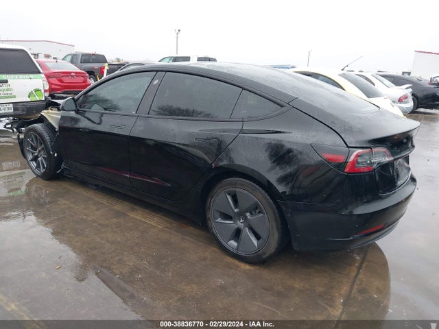 Tesla Model 3 Standard Range Plus Rear-wheel Drive 2021 5YJ3E1EA7MF098117 Image 3